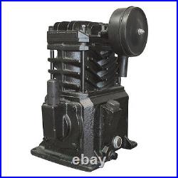 Speedaire 2Wgx7 Air Compressor Pump, 2 Hp, 3 Hp, 1 Stage, 8.5 Oz Oil Capacity