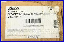 Speedaire 40KH92 Air Compressor Pump (MISSING AIR FILTER & BROKEN AIR BREATHER)