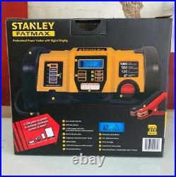 Stanley Fatmax POWERiT 12V Jump Starter USB Charger Air Pump 1000A Brand New