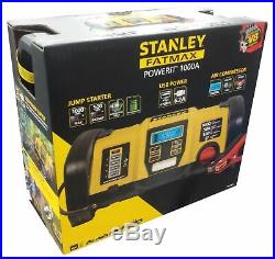 Stanley Fatmax POWERiT 12V Jump Starter USB Charger Air Pump 1000A FAST SHIPPING