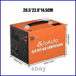 TOAUTO 30MPA 12V/110V High Pressure Air Compressor PCP Pump for Paintball Airgun