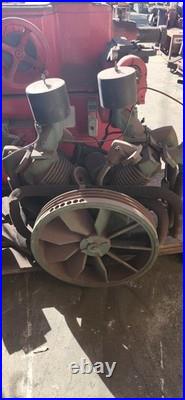 TWO champion 25 hp air compressor Pumps Needs Rebuilding