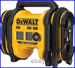 Tire Inflator Portable Air Compressor 20V MAX, Car Air Pump with Automatic Shut