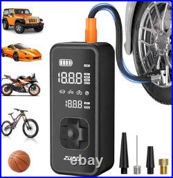 Tire Inflator Portable Air Compressor 4X Faster Inflation, 150PSI Air Pump