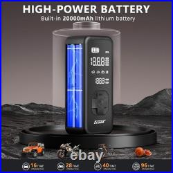Tire Inflator Portable Air Compressor 4X Faster Inflation, 150PSI Air Pump