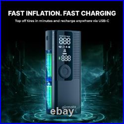 Tire Inflator Portable Air Compressor Air Pump for Car Tires