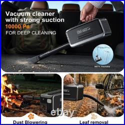 Tire Inflator Portable Air Compressor with Jump Starter, Air Pump for Car Car