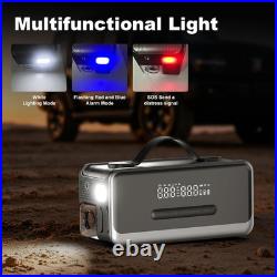 Tire Inflator Portable Air Compressor with Jump Starter, Air Pump for Car Car