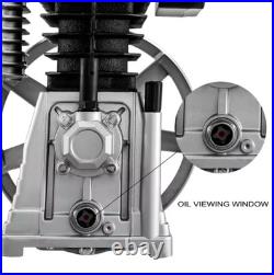 Twin Cylinder Air Compressor Pump Head 2.2KW 12CFM 159PSI Single Stage