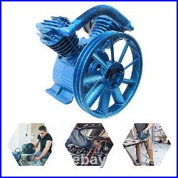 Twin-Cylinder Air Compressor Pump Motor Head 2- Stage 175PSI 5HP 811CFM V Style