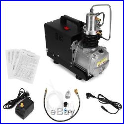 USA 30MPa Air Compressor Pump 110V PCP Electric 4500PSI High Pressure System