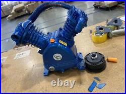 USA V-Type Twin Cylinder Air Compressor Pump Head Double Stage 181PSI USED
