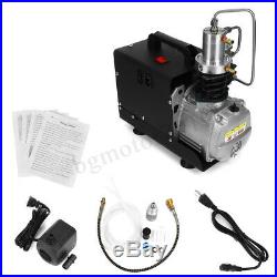 US 30MPa Air Compressor Pump 110V PCP Electric 4500PSI High Pressure System