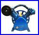 US 5.5HP 21CFM 181PSI V Type Twin Cylinder Air Compressor Pump Head Double Stage