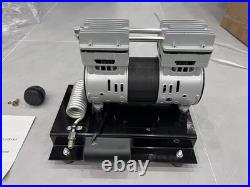 US Air Compressor Motor 1500W 2HP 5.2CFM 90PSI Oil Free Max 145PSI Pressure 110v