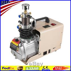 US STOCK 30MPa Air Compressor Pump 110V PCP Electric High Pressure System Rifle
