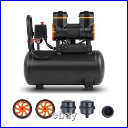 Uimoso Air Compressor 4.8 Gallon 900W 2.2 CFM@ 90PSI 70 dB Ultra Quiet Oil Free