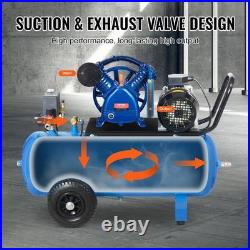 Uimoso Air Compressor Pump Head 5.5HP 5.75CFM @90PSI 2-Cylinder Piston Pump Head