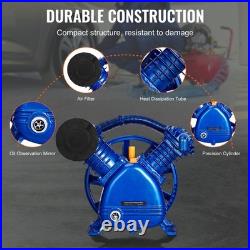 Uimoso Air Compressor Pump Head 5.5HP 5.75CFM @90PSI 2-Cylinder Piston Pump Head