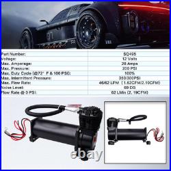 Ultra Quiet 12V Air Compressor 300PSI for Trucks, Cars & Air Horns, 69DB