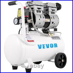 Ultra Quiet Air Compressor, Quiet Air Compressor 6.6 Gallon, Oil Free Compressor