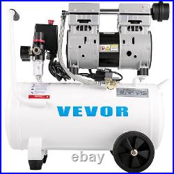 Ultra Quiet Air Compressor, Quiet Air Compressor 6.6 Gallon, Oil Free Compressor