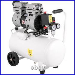 Ultra Quiet Air Compressor, Quiet Air Compressor 6.6 Gallon, Oil Free Compressor