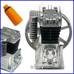 Universal 3HP Air Compressor Pump Head Piston Cylinder Oil Lubricated 2.2KW