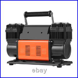 VEVOR 10.6CFM Portable Tire Inflator Dual-Cylinder Air Compressor 12V 150PSI