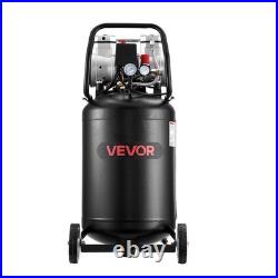 VEVOR 10-Gallon Air Compressor 2HP 4.8 SCFM at 90PSI Max 125PSI Oil-Free Tank