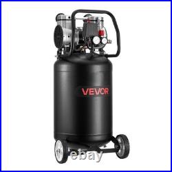 VEVOR 10-Gallon Air Compressor 2HP 4.8 SCFM at 90PSI Max 125PSI Oil-Free Tank