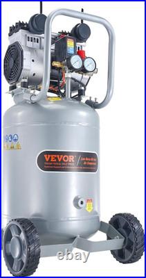 VEVOR 13-Gallon Air Compressor 2HP 66dB Ultra Quiet Oil-Free 125 PSI