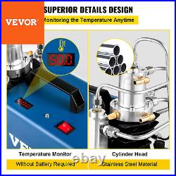 VEVOR 30MPA/4500PSI High Pressure Air Compressor PCP Airgun Scuba Air Pump 1800W