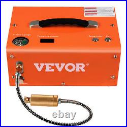 VEVOR 30MPA High Pressure Air Pump Scuba PCP Compressor Auto-Stop 12V 110V 220V