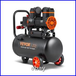 VEVOR Air Compressor 4.8 Gallon 900W 2.2 CFM@ 90PSI 70 dB Ultra Quiet Oil Free
