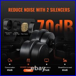 VEVOR Air Compressor 6.3 Gallon 1450W 3.35 CFM@ 90PSI with Max. 116PSI Pressure