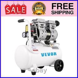 VEVOR Air Compressor 6.6 Gallon, Portable Air Compressor 1 HP, Oil Free Air Comp