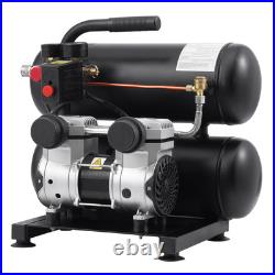 VEVOR Air Compressor Compact Portable Oil Free Compressor 4.6 Gallon 90 PSI