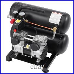 VEVOR Air Compressor Compact Portable Oil Free Compressor 4.6 Gallon 90 PSI