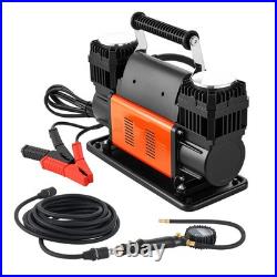 VEVOR Dual-Cylinder Heavy Duty Air Compressor 10.6CFM 12V Portable Tire Inflator