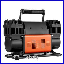 VEVOR Dual-Cylinder Heavy Duty Air Compressor 10.6CFM 12V Portable Tire Inflator