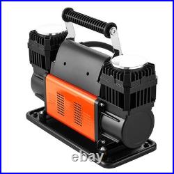 VEVOR Dual-Cylinder Heavy Duty Air Compressor 10.6CFM 12V Portable Tire Inflator