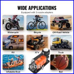 VEVOR Heavy Duty Air Compressor 7.06CFM 150PSI Portable Tire Inflator Air Pump