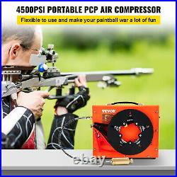 VEVOR PCP Air Compressor 12V/110V/220V for Scuba Compressor 30Mpa Auto-Stop