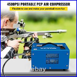 VEVOR PCP Air Compressor 30MPA 12V/110V/220V Portable for Airgun Scuba Paintball
