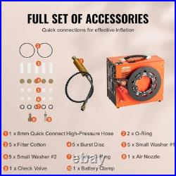 VEVOR PCP Air Compressor 4500PSI/30Mpa Built-in Converter DC12V/? ! OPEN BOX