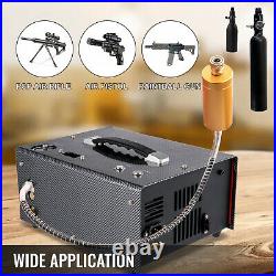 VEVOR PCP Air Compressor 4500PSI PCP Airgun Scuba Air Pump Portable Auto-stop