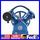 V-Style 2-Cylinder Air Compressor Pump Head Double Stage 175PSI Aluminum