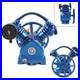V Style 2 Cylinder Air Compressor Pump Motor 175psi Double Stage Head Air Tool