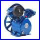 V Style 2 Cylinder Air Compressor Pump Motor Head Air Tool Double Stage 175psi